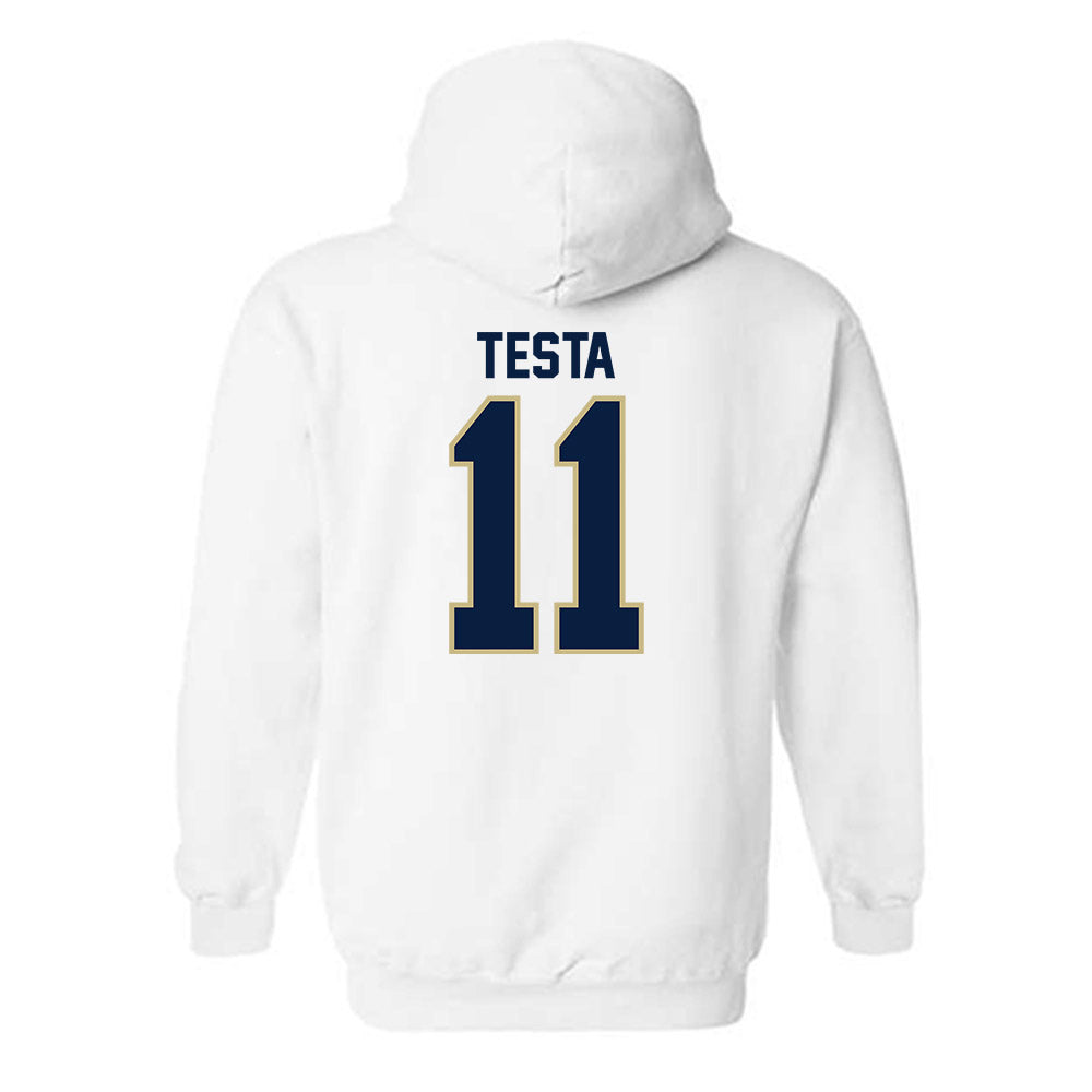 Akron - NCAA Men's Soccer : Noa Testa - Classic Fashion Shersey Hooded Sweatshirt-1