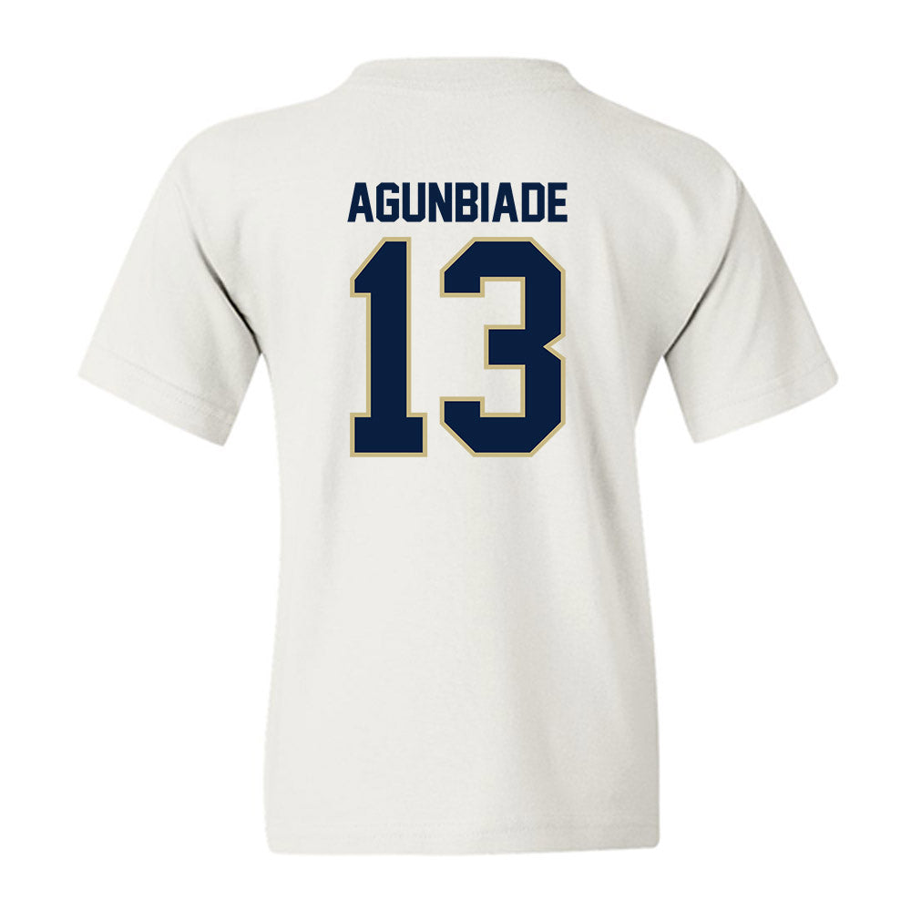 Akron - NCAA Men's Soccer : Remi Agunbiade - Classic Fashion Shersey Youth T-Shirt-1