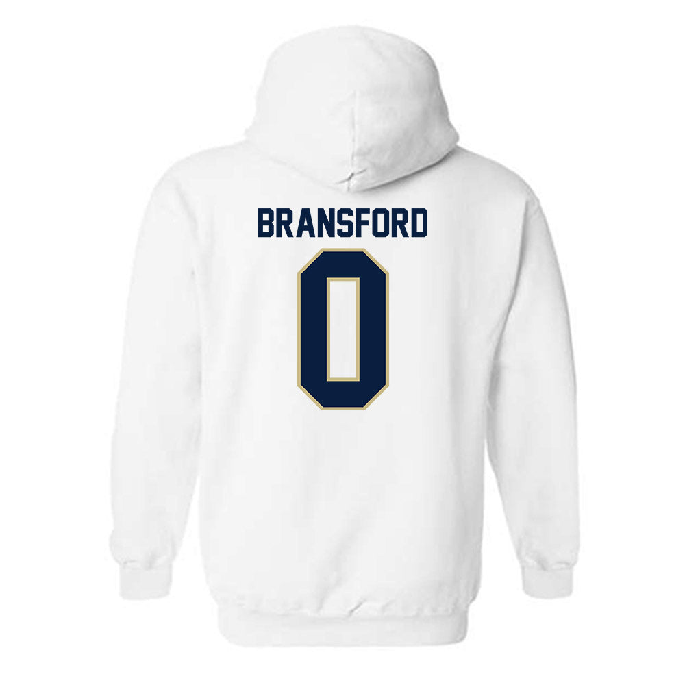 Akron - NCAA Women's Basketball : Kailee Bransford - Classic Fashion Shersey Hooded Sweatshirt-1