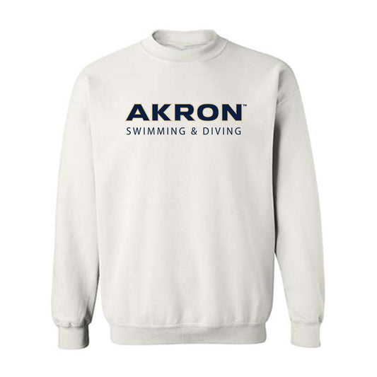 Akron - NCAA Women's Swimming & Diving : Nina Shulik - Classic Fashion Shersey Crewneck Sweatshirt-0