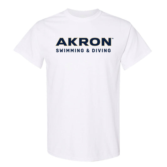 Akron - NCAA Women's Swimming & Diving : Abbey Cronin - Classic Fashion Shersey T-Shirt-0