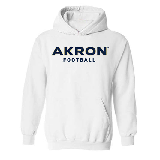 Akron - NCAA Football : Dejavion Stepney - Classic Fashion Shersey Hooded Sweatshirt-0