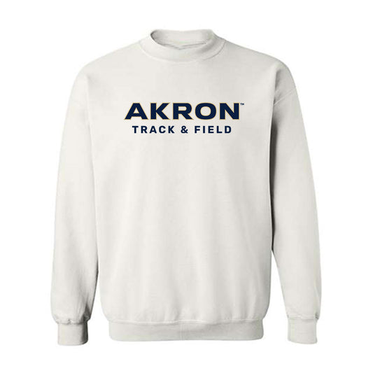 Akron - NCAA Men's Track & Field : Tayven Crump - Classic Fashion Shersey Crewneck Sweatshirt-0