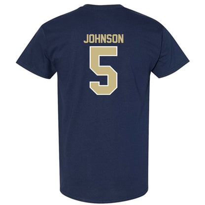 Akron - NCAA Women's Basketball : Natalie Johnson - Classic Shersey T-Shirt-1