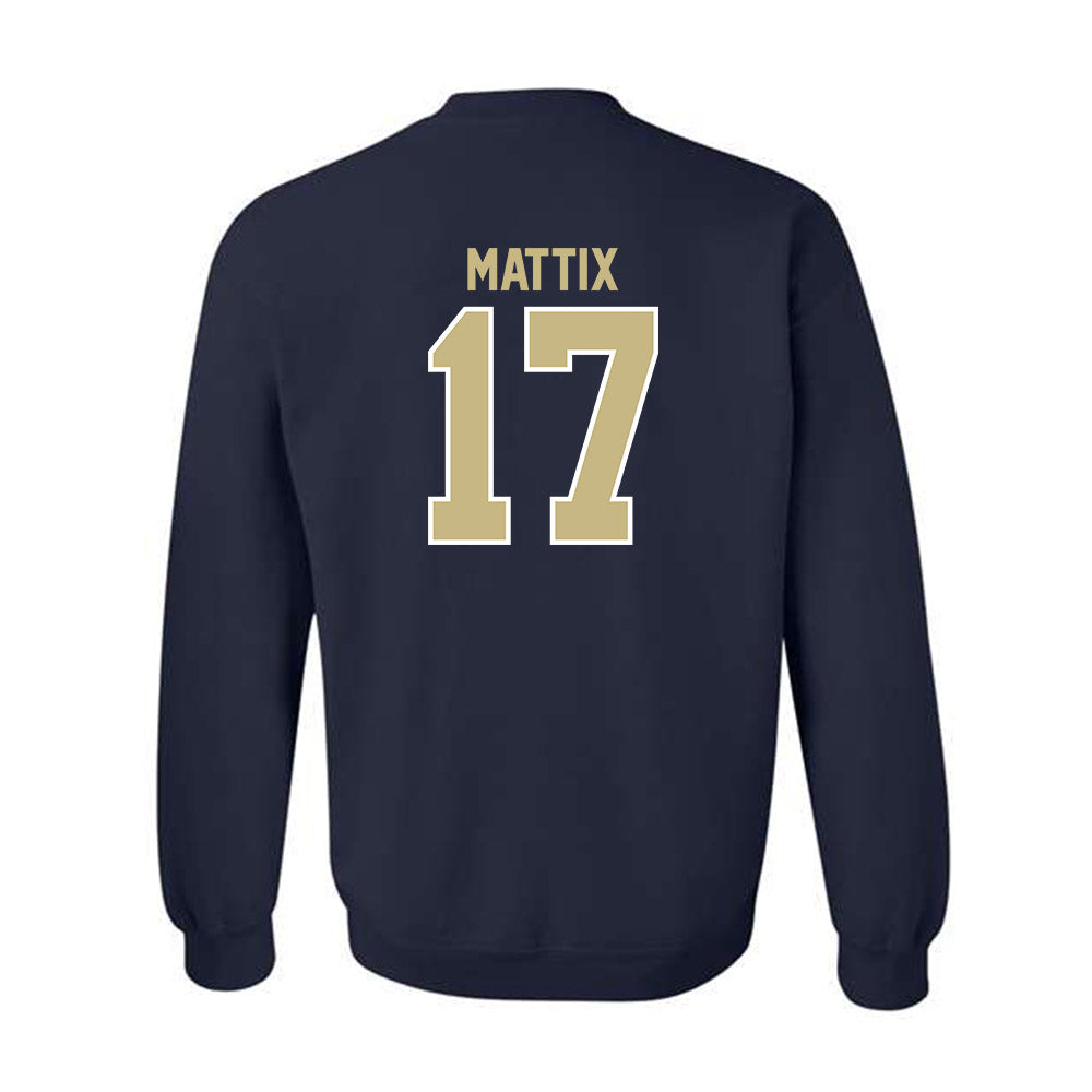 Akron - NCAA Baseball : Adison Mattix - Classic Shersey Crewneck Sweatshirt-1