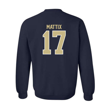 Akron - NCAA Baseball : Adison Mattix - Classic Shersey Crewneck Sweatshirt-1