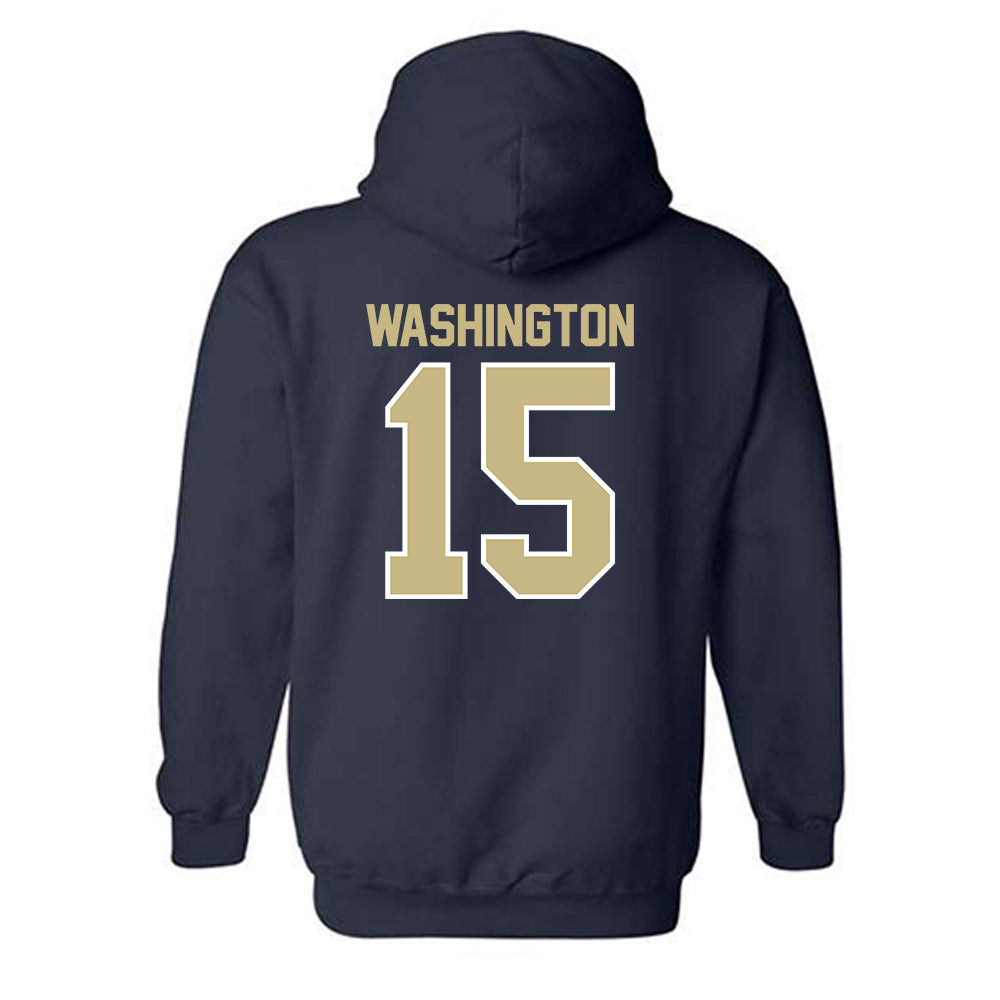 Akron - NCAA Women's Volleyball : Vanessa Washington - Classic Shersey Hooded Sweatshirt-1