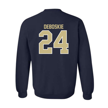 Akron - NCAA Baseball : Prince DeBoskie - Classic Shersey Crewneck Sweatshirt-1