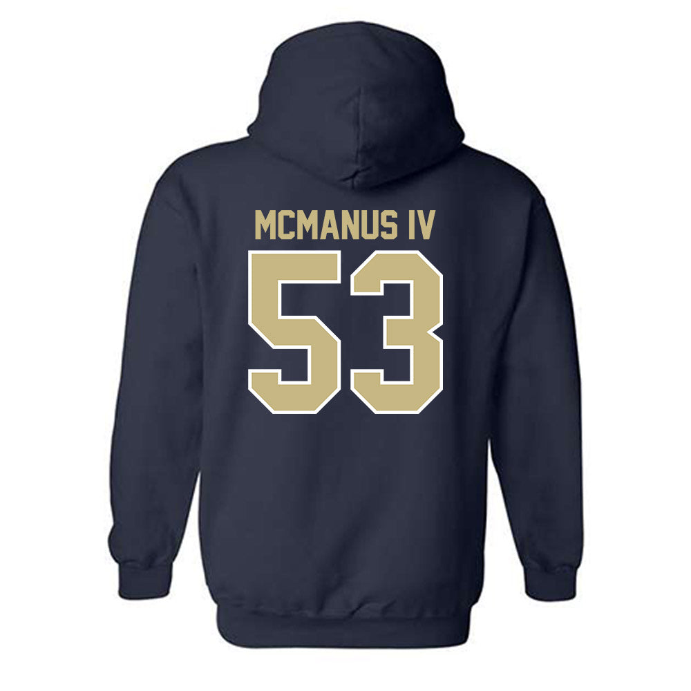 Akron - NCAA Football : Kenneth McManus IV - Classic Shersey Hooded Sweatshirt-1