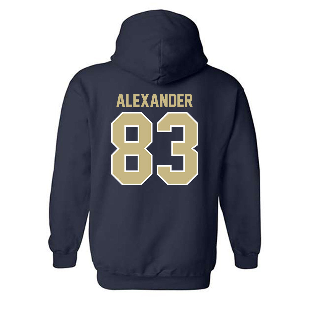 Akron - NCAA Football : Elijah Alexander - Classic Shersey Hooded Sweatshirt-1