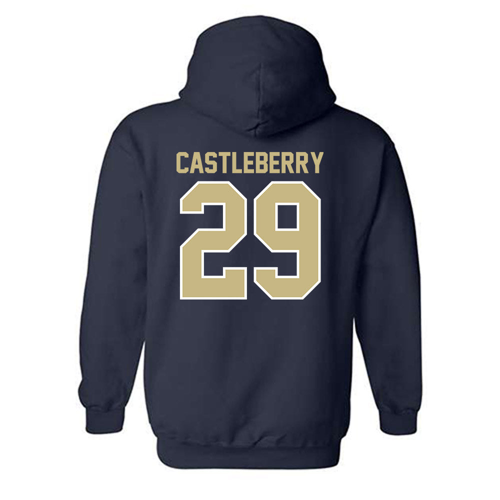 Akron - NCAA Football : Jordan Castleberry - Classic Shersey Hooded Sweatshirt
