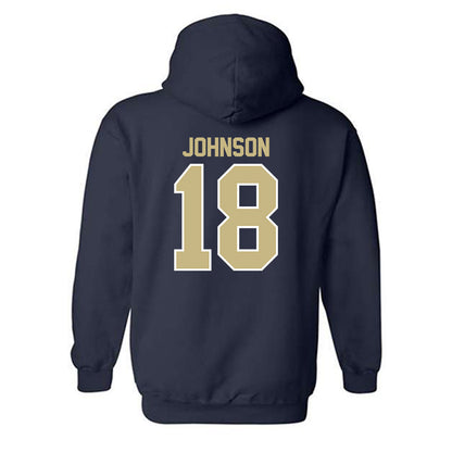 Akron - NCAA Football : DiMarco Johnson - Classic Shersey Hooded Sweatshirt
