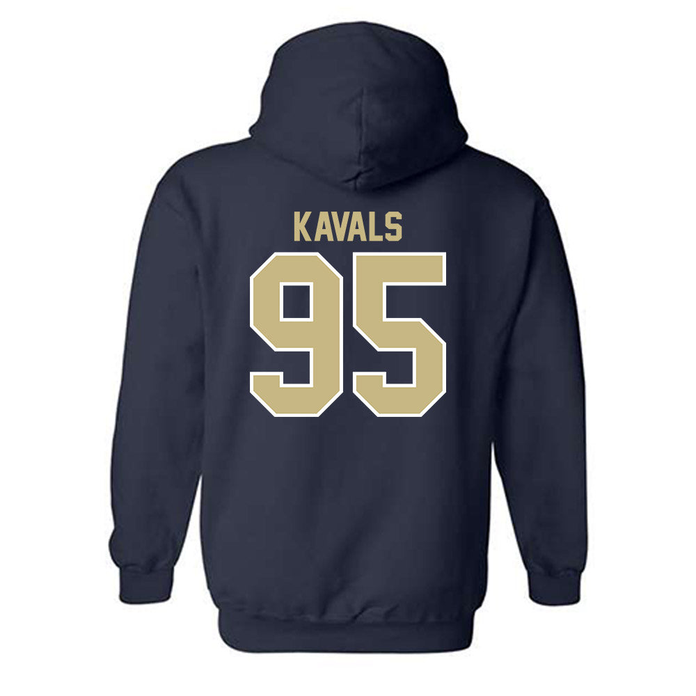 Akron - NCAA Football : Vann Kavals - Classic Shersey Hooded Sweatshirt-1