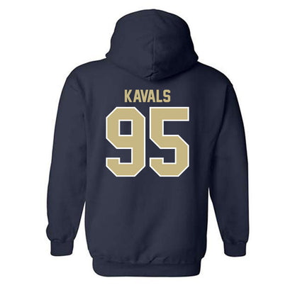 Akron - NCAA Football : Vann Kavals - Classic Shersey Hooded Sweatshirt-1