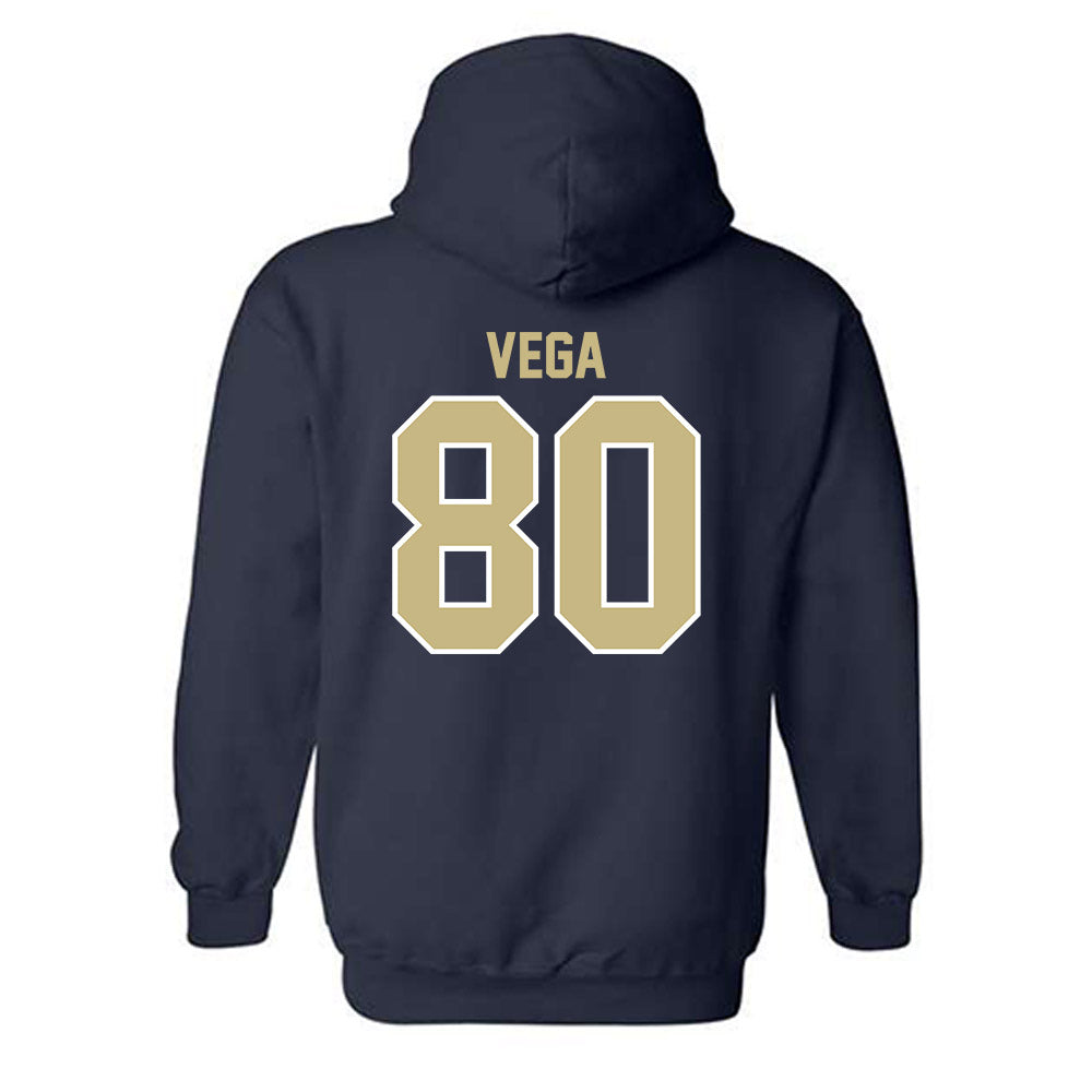 Akron - NCAA Football : Eddie Vega - Classic Shersey Hooded Sweatshirt-1