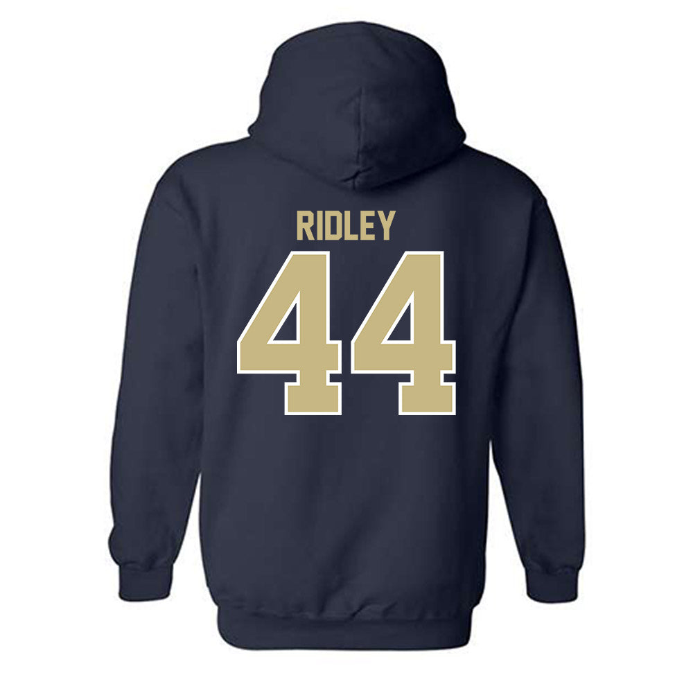 Akron - NCAA Football : Jasun Ridley - Classic Shersey Hooded Sweatshirt-1