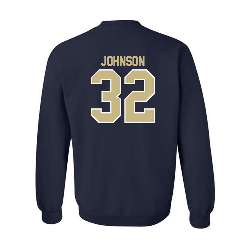 Akron - NCAA Football : Donelius Johnson - Classic Shersey Crewneck Sweatshirt-1