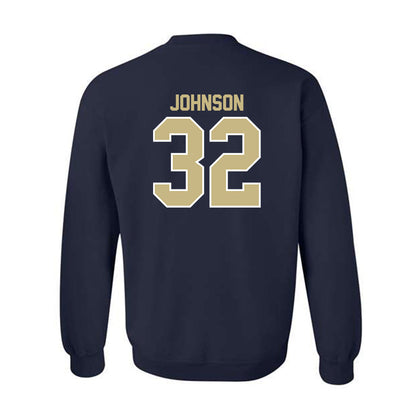 Akron - NCAA Football : Donelius Johnson - Classic Shersey Crewneck Sweatshirt-1