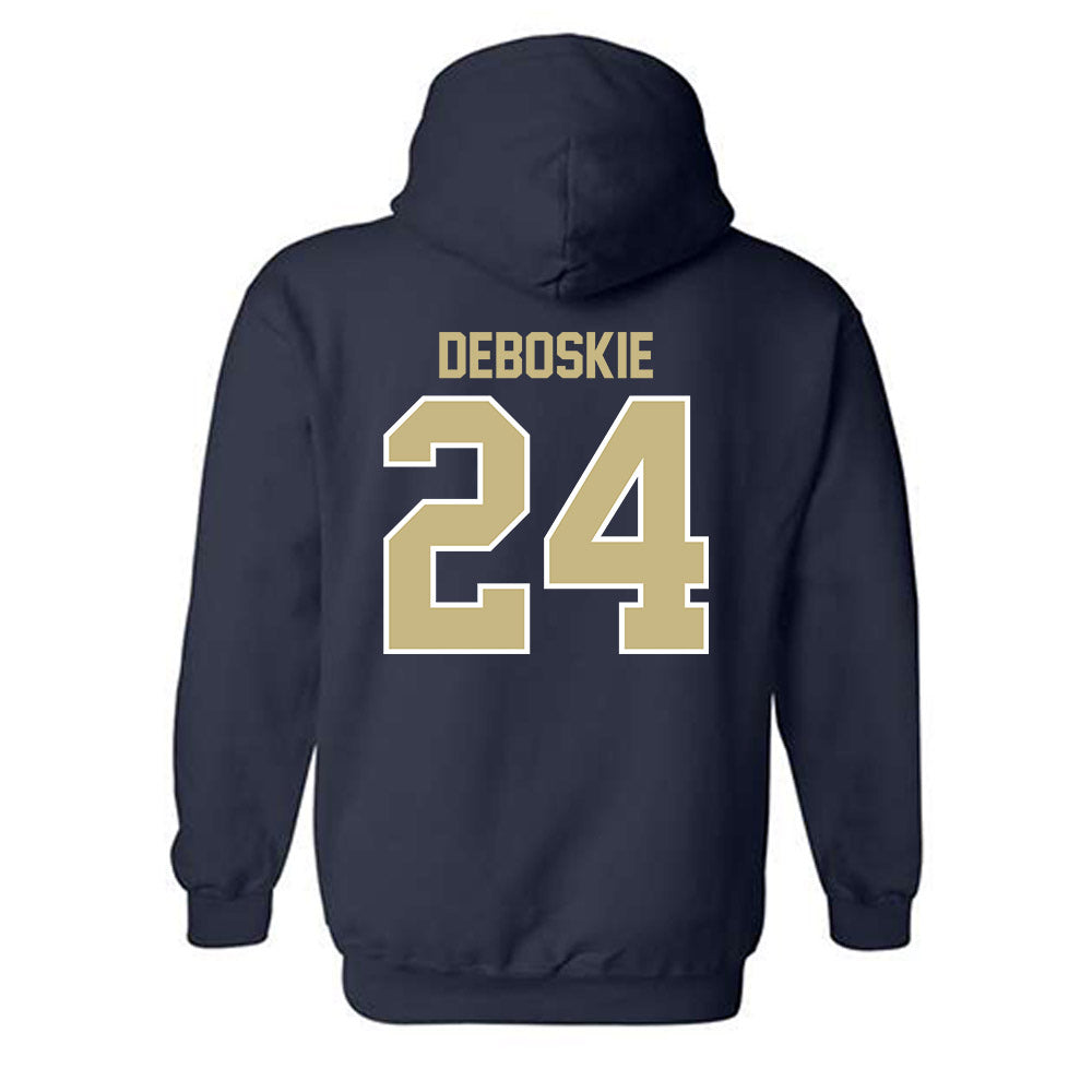 Akron - NCAA Baseball : Prince DeBoskie - Classic Shersey Hooded Sweatshirt-1