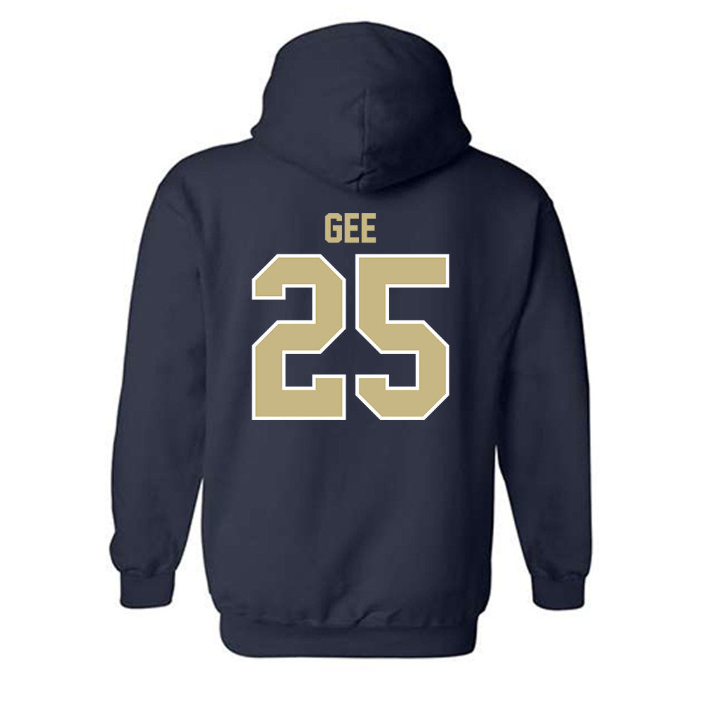 Akron - NCAA Football : Chris Gee - Classic Shersey Hooded Sweatshirt-1