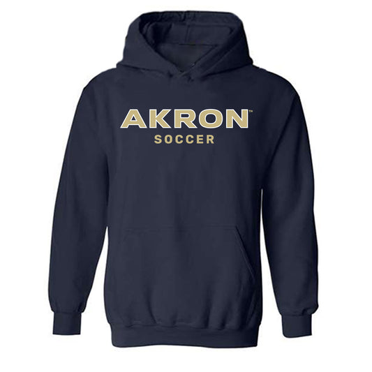 Akron - NCAA Men's Soccer : Logan LaMaina - Classic Shersey Hooded Sweatshirt-0
