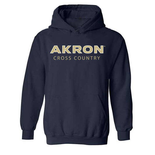 Akron - NCAA Men's Cross Country : Malik Hogan - Classic Shersey Hooded Sweatshirt-0