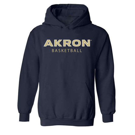 Akron - NCAA Men's Basketball : Max Burton - Classic Shersey Hooded Sweatshirt-0