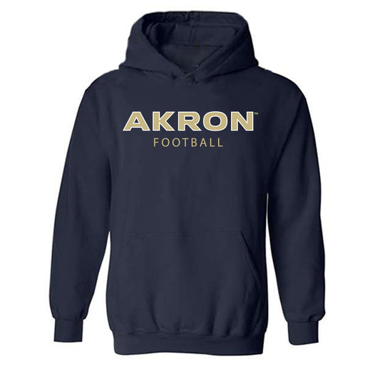 Akron - NCAA Football : Savion Lewis - Classic Shersey Hooded Sweatshirt-0