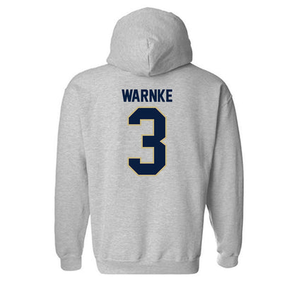 Akron - NCAA Men's Soccer : Kam Warnke - Classic Fashion Shersey Hooded Sweatshirt-1