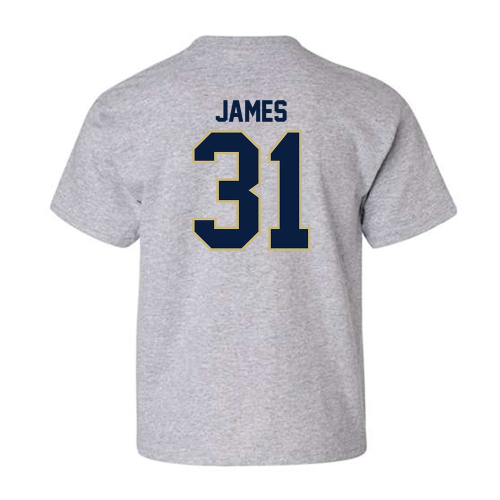 Akron - NCAA Football : Gavin James - Classic Fashion Shersey Youth T-Shirt-1