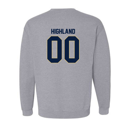 Akron - NCAA Football : Vaughn Highland - Classic Fashion Shersey Crewneck Sweatshirt-1