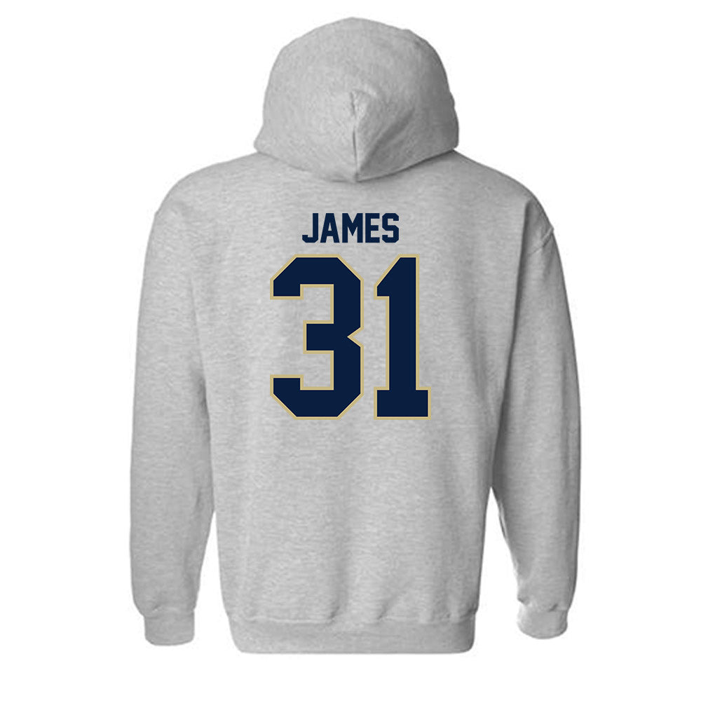 Akron - NCAA Football : Gavin James - Classic Fashion Shersey Hooded Sweatshirt-1
