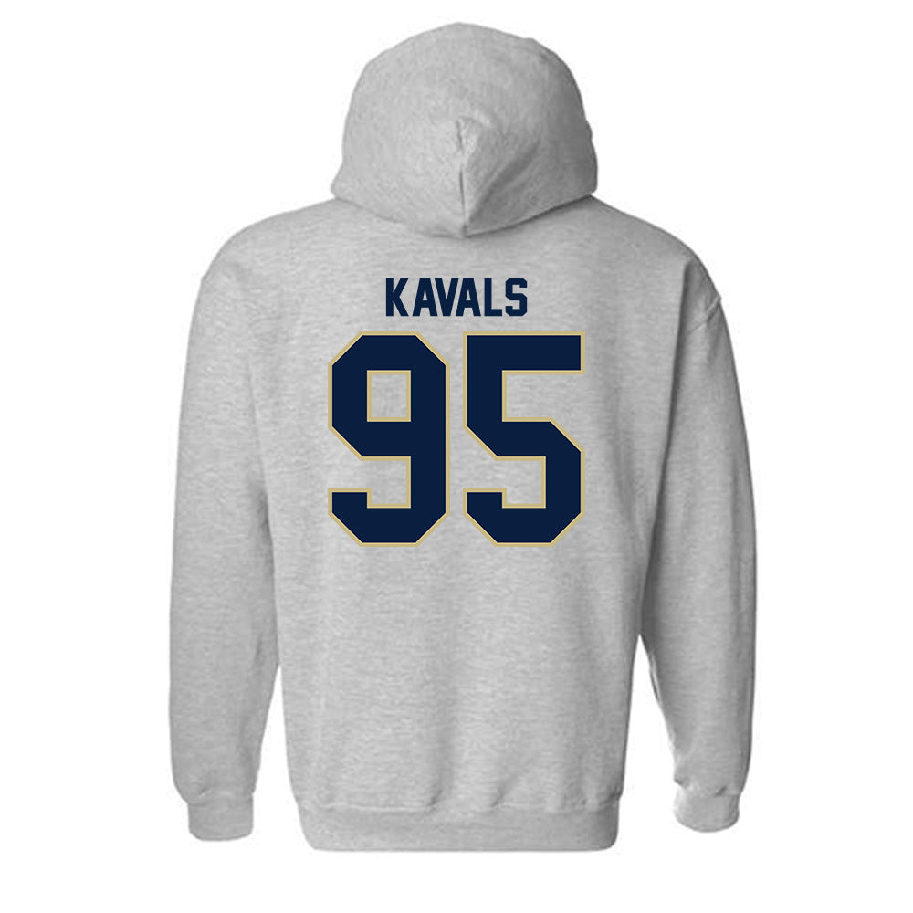 Akron - NCAA Football : Vann Kavals - Classic Fashion Shersey Hooded Sweatshirt-1