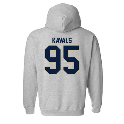 Akron - NCAA Football : Vann Kavals - Classic Fashion Shersey Hooded Sweatshirt-1