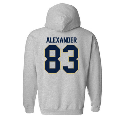 Akron - NCAA Football : Elijah Alexander - Classic Fashion Shersey Hooded Sweatshirt-1
