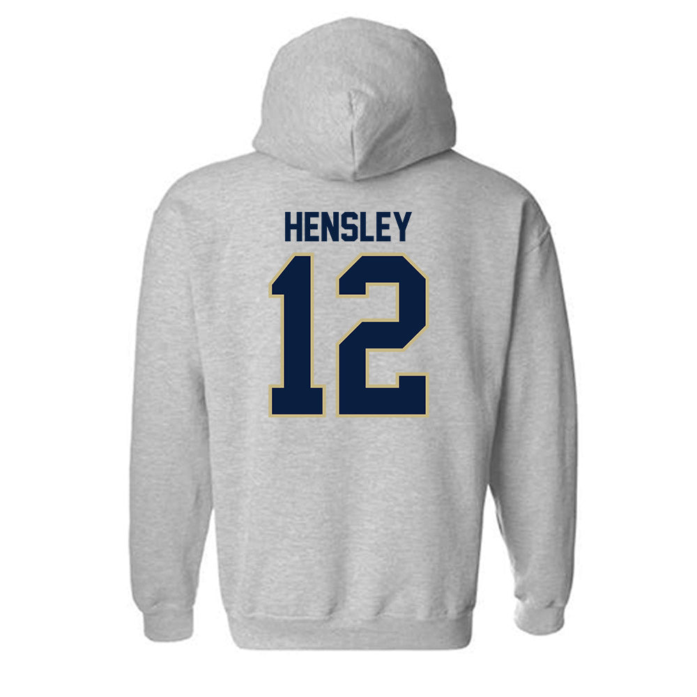 Akron - NCAA Softball : Ava Hensley - Classic Fashion Shersey Hooded Sweatshirt-1