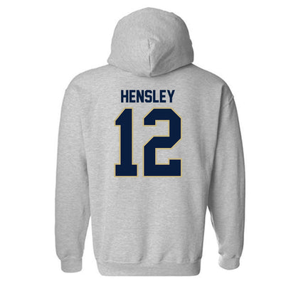 Akron - NCAA Softball : Ava Hensley - Classic Fashion Shersey Hooded Sweatshirt-1