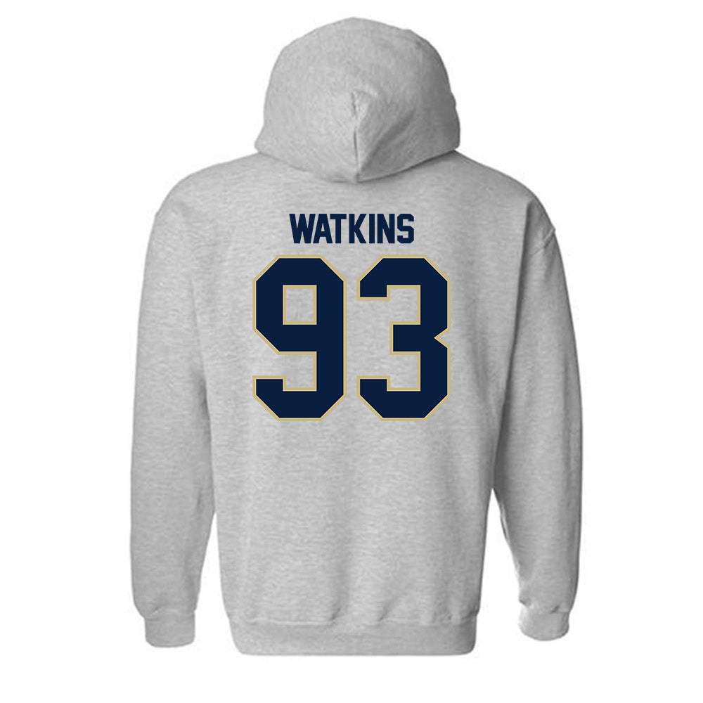 Akron - NCAA Football : ty watkins - Classic Fashion Shersey Hooded Sweatshirt-1