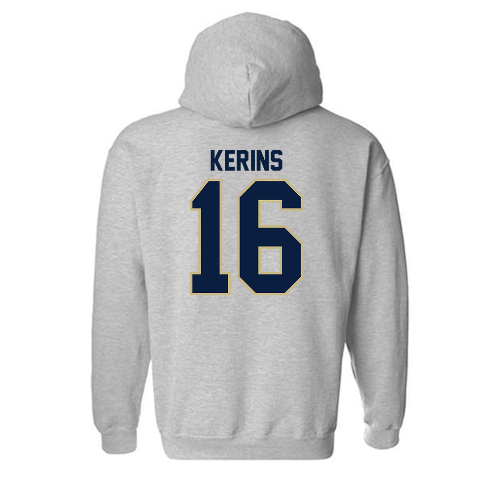 Akron - NCAA Women's Soccer : Bailey Kerins - Classic Fashion Shersey Hooded Sweatshirt-1
