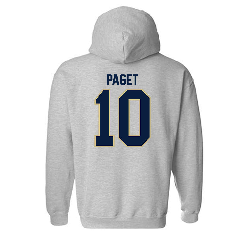 Akron - NCAA Women's Soccer : Reece Paget - Classic Fashion Shersey Hooded Sweatshirt-1