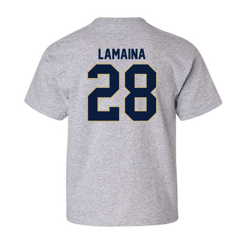 Akron - NCAA Men's Soccer : Logan LaMaina - Classic Fashion Shersey Youth T-Shirt-1