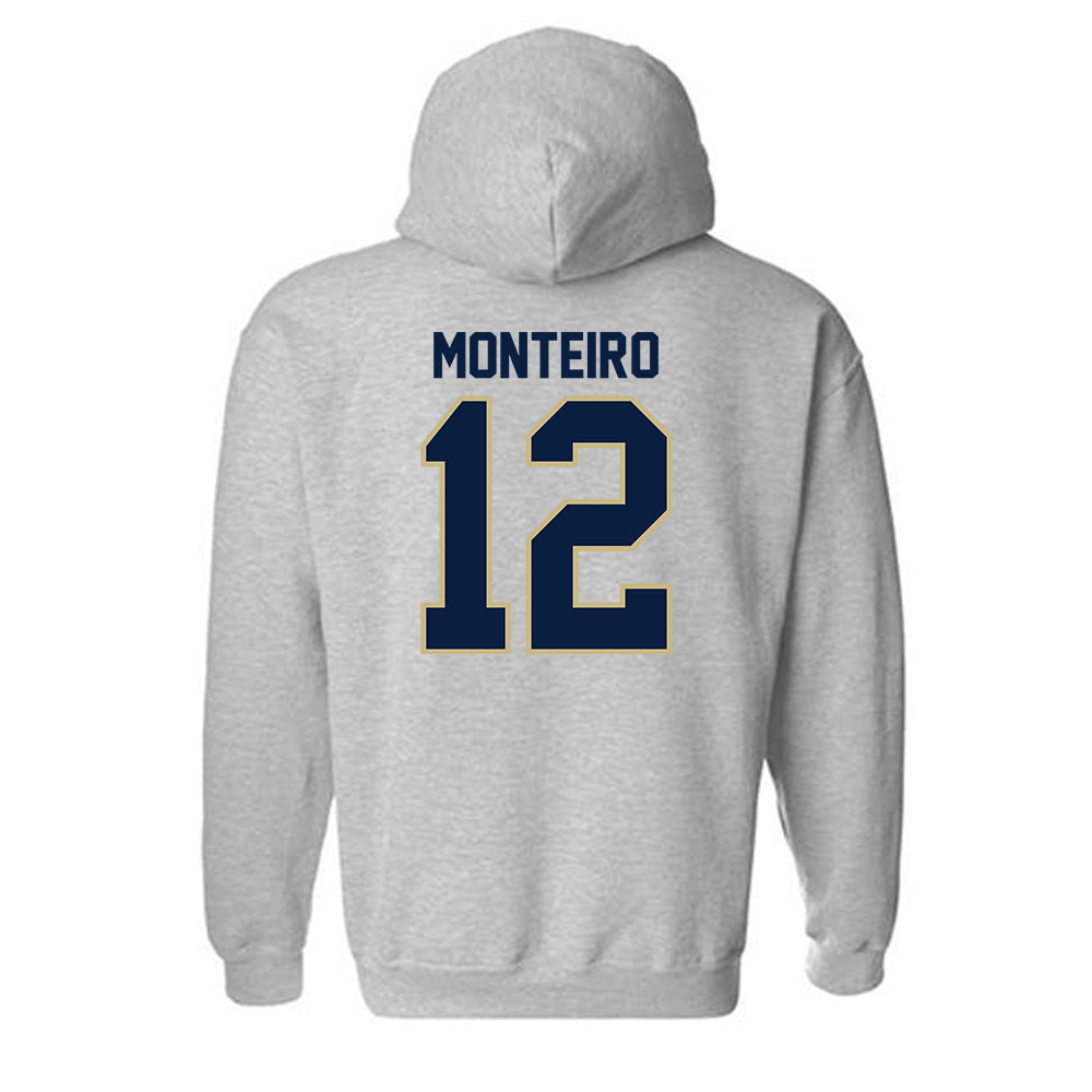Akron - NCAA Football : Cameron Monteiro - Classic Fashion Shersey Hooded Sweatshirt-1