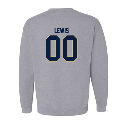 Akron - NCAA Football : Savion Lewis - Classic Fashion Shersey Crewneck Sweatshirt-1