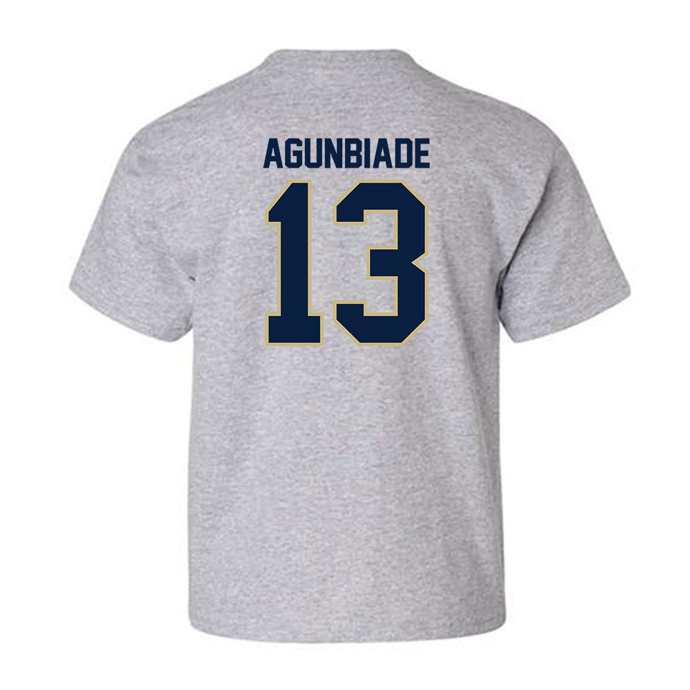 Akron - NCAA Men's Soccer : Remi Agunbiade - Classic Fashion Shersey Youth T-Shirt-1