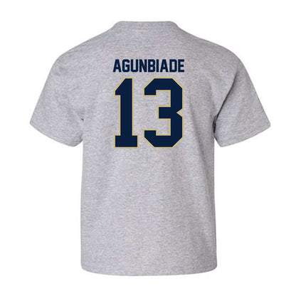 Akron - NCAA Men's Soccer : Remi Agunbiade - Classic Fashion Shersey Youth T-Shirt-1