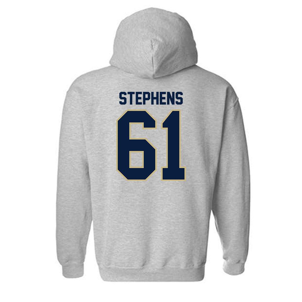 Akron - NCAA Football : Jon Stephens - Classic Fashion Shersey Hooded Sweatshirt-1