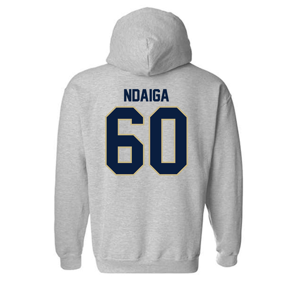Akron - NCAA Football : Jeremiah Ndaiga - Classic Fashion Shersey Hooded Sweatshirt