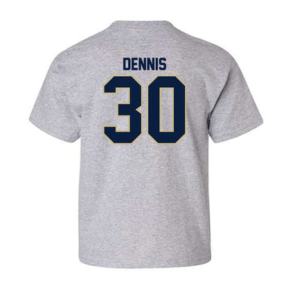 Akron - NCAA Football : Jake Dennis - Classic Fashion Shersey Youth T-Shirt-1
