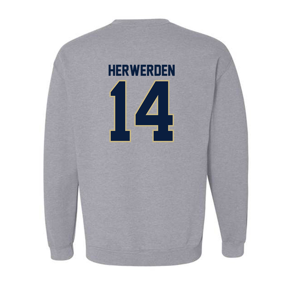 Akron - NCAA Softball : Mallory Herwerden - Classic Fashion Shersey Crewneck Sweatshirt-1