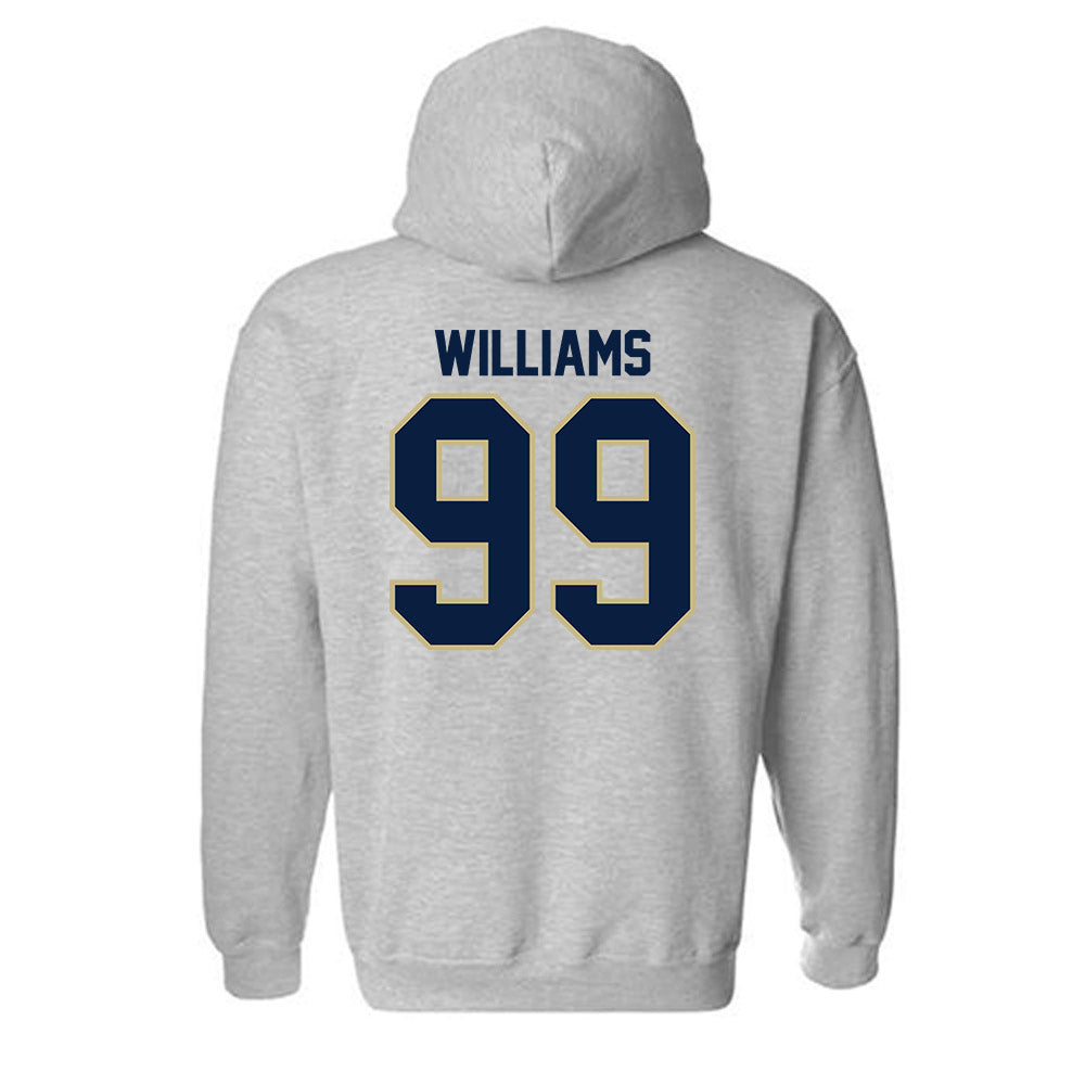 Akron - NCAA Football : Jalen Williams - Classic Fashion Shersey Hooded Sweatshirt-1
